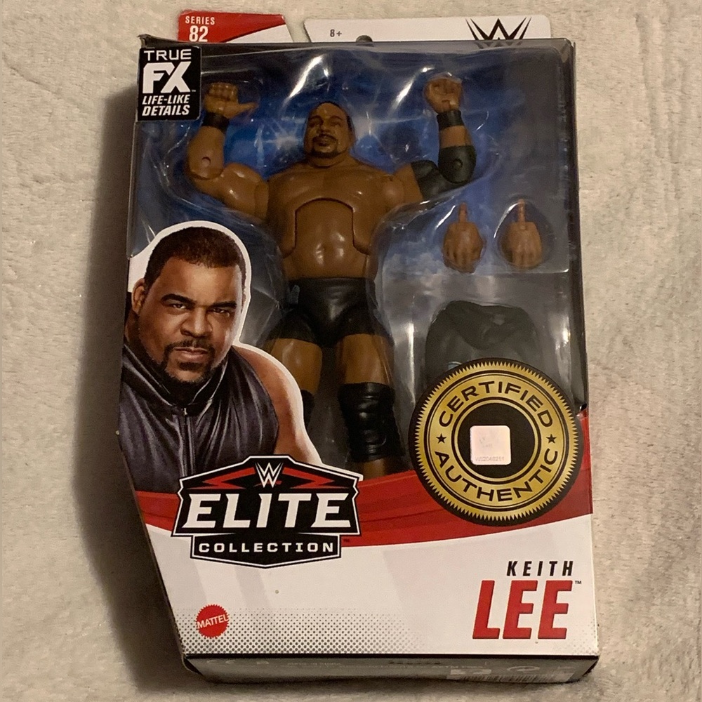 Keith Lee WWE Elite Series 82 Action Figure in Box. Never Opened